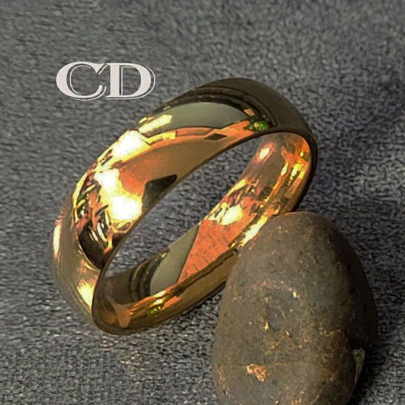 Women's Gold Promise Ring -  Girls Promise Ring - Promise Ring For Girls - Picture 1 of 6
